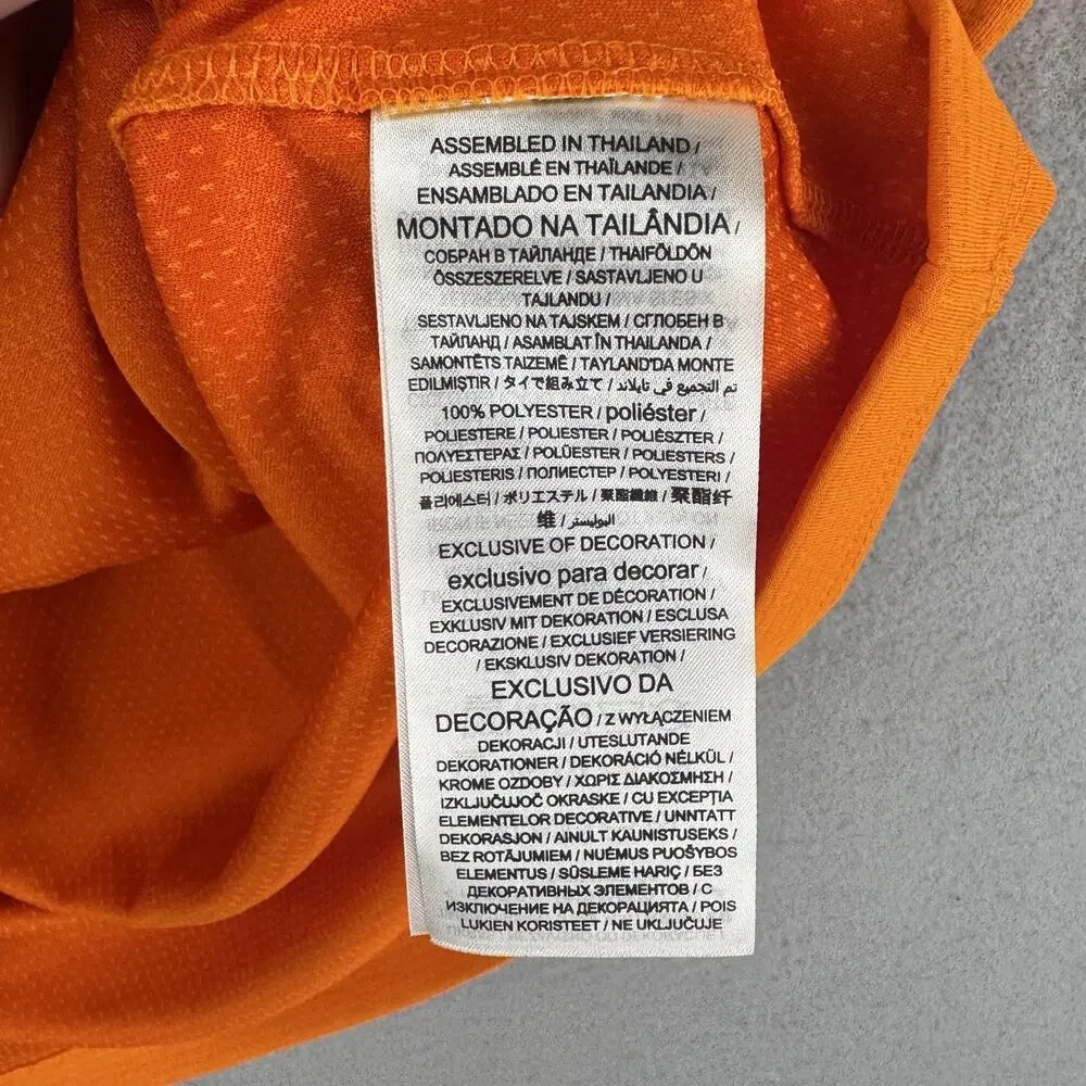 Nike Tennessee Volunteers Shirt Mens Large Orange NCAA Football Dri Fit On Field